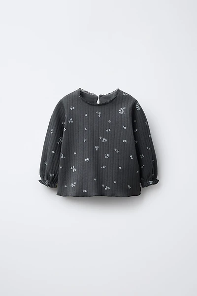 FLORAL PRINT T-SHIRT