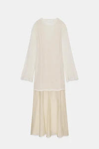 LONG COMBINATION DRESS