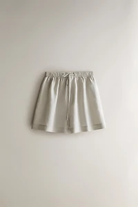 LINEN SHORTS