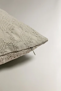 JACQUARD CUSHION COVER