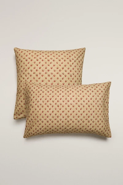 STRAWBERRY PERCALE PILLOWCASE | KATHARINE POLE