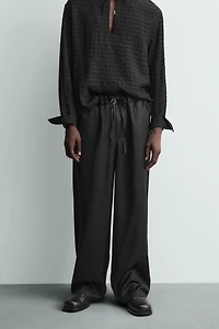 PANTALON JOGGING FLUIDE À TAILLE ÉLASTIQUE