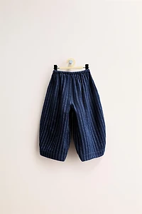 ZARA TIMELESS - PANTALON BALLON RAYÉ