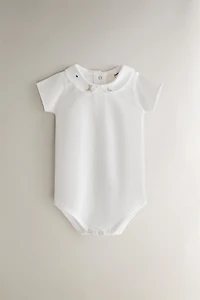KIDS RABBIT AND FLORAL BODYSUIT