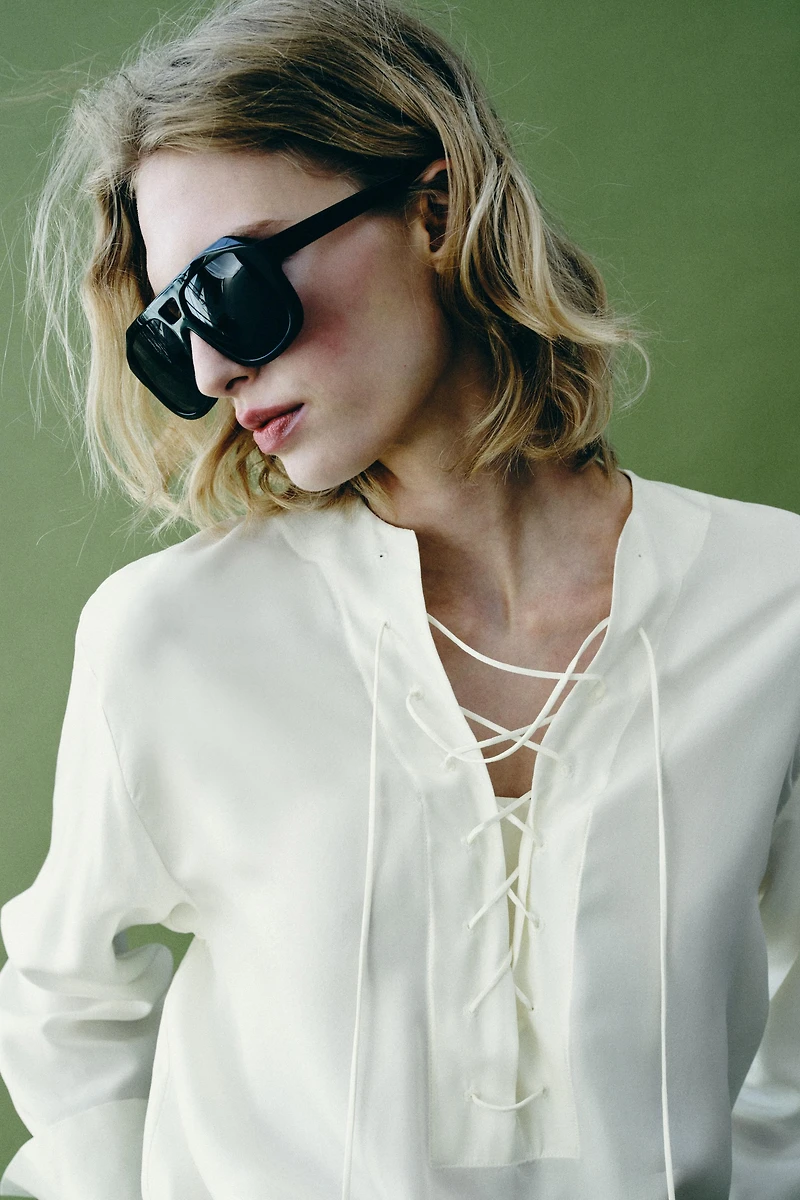 100% SILK SHIRT ZW COLLECTION