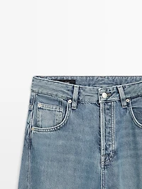Mid-rise balloon fit jeans