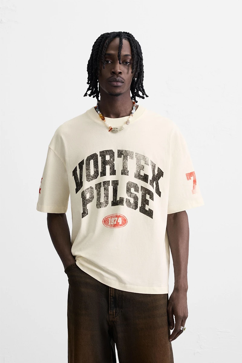 T-SHIRT IMPRIMÉS DÉLAVÉS