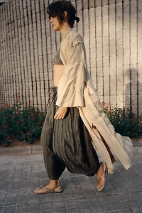 COMBINATION WIDE-LEG PANTS