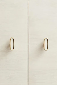 SET OF OVAL MARBLE KNOBS (SET OF 2)