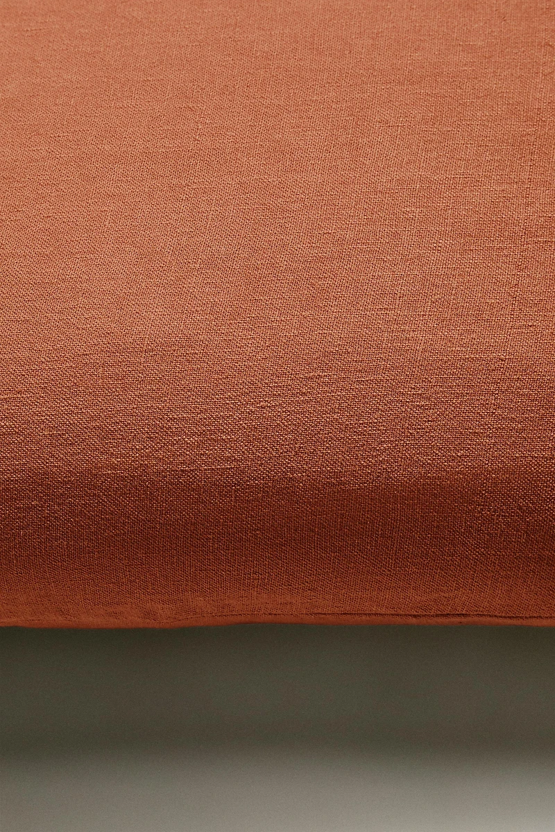 WASHED LINEN THROW PILLOW COVER