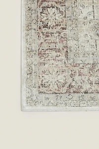 RECTANGULAR VINTAGE-EFFECT RUG