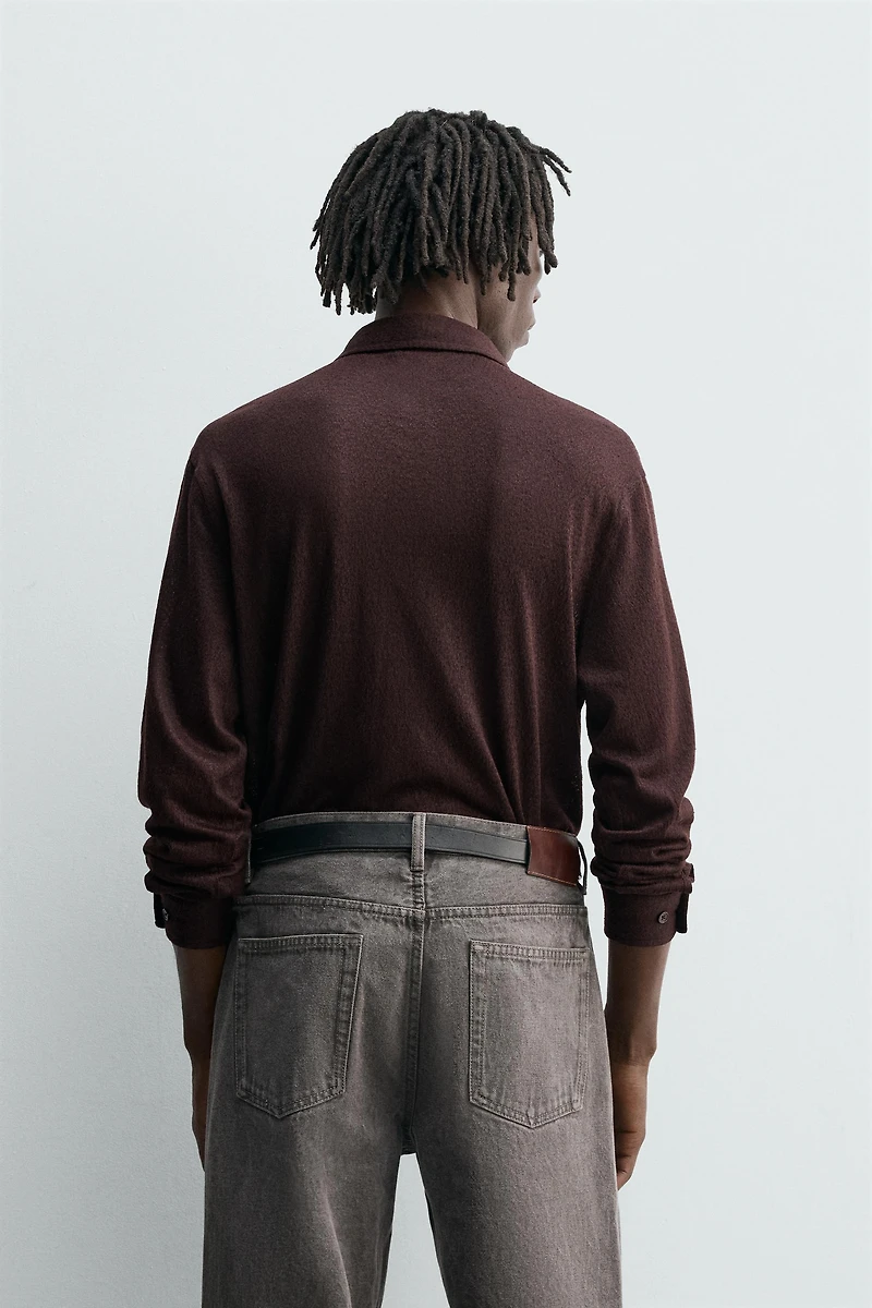 TEXTURED JACQUARD SHIRT