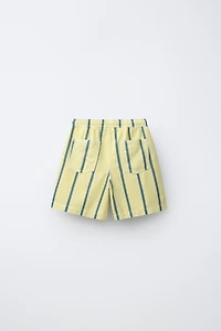 FLUID STRIPED SHORTS