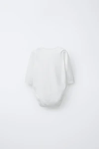 6 MONTHS-3 YEARS/ THREE-PACK OF LONG SLEEVE BODYSUITS