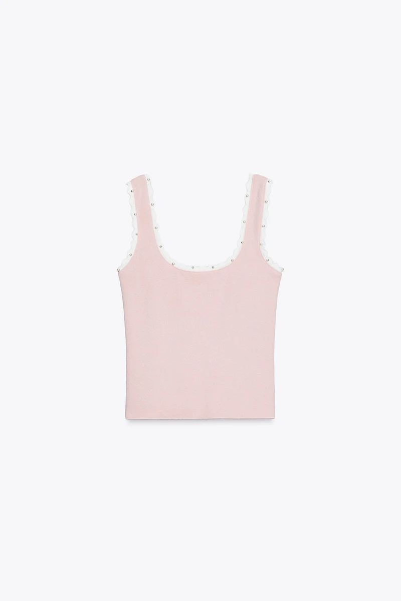 STRETCH PEARL TOP