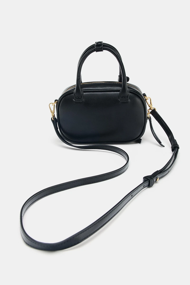 MINI TOPSTITCHED BAG