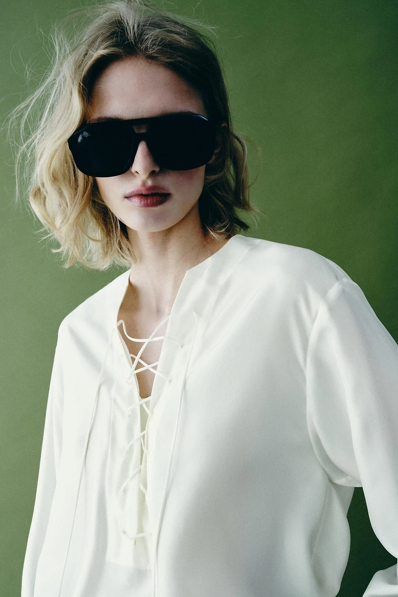 100% SILK SHIRT ZW COLLECTION