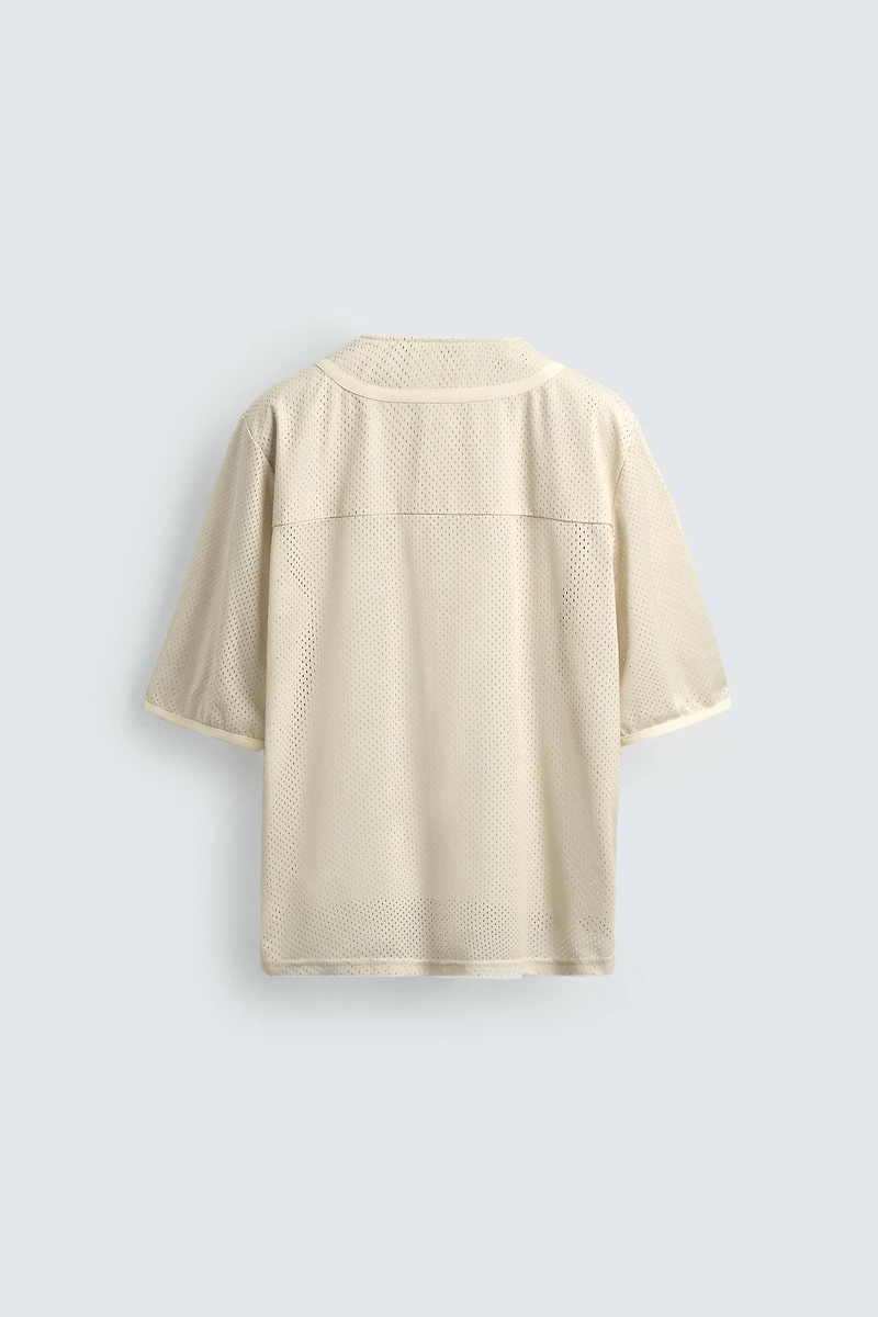 CHEMISE STRUCTURÉE BRODERIE