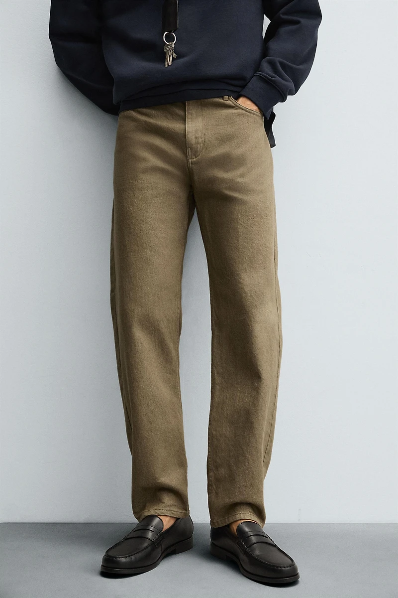 PANTALON REGULAR FIT COTON