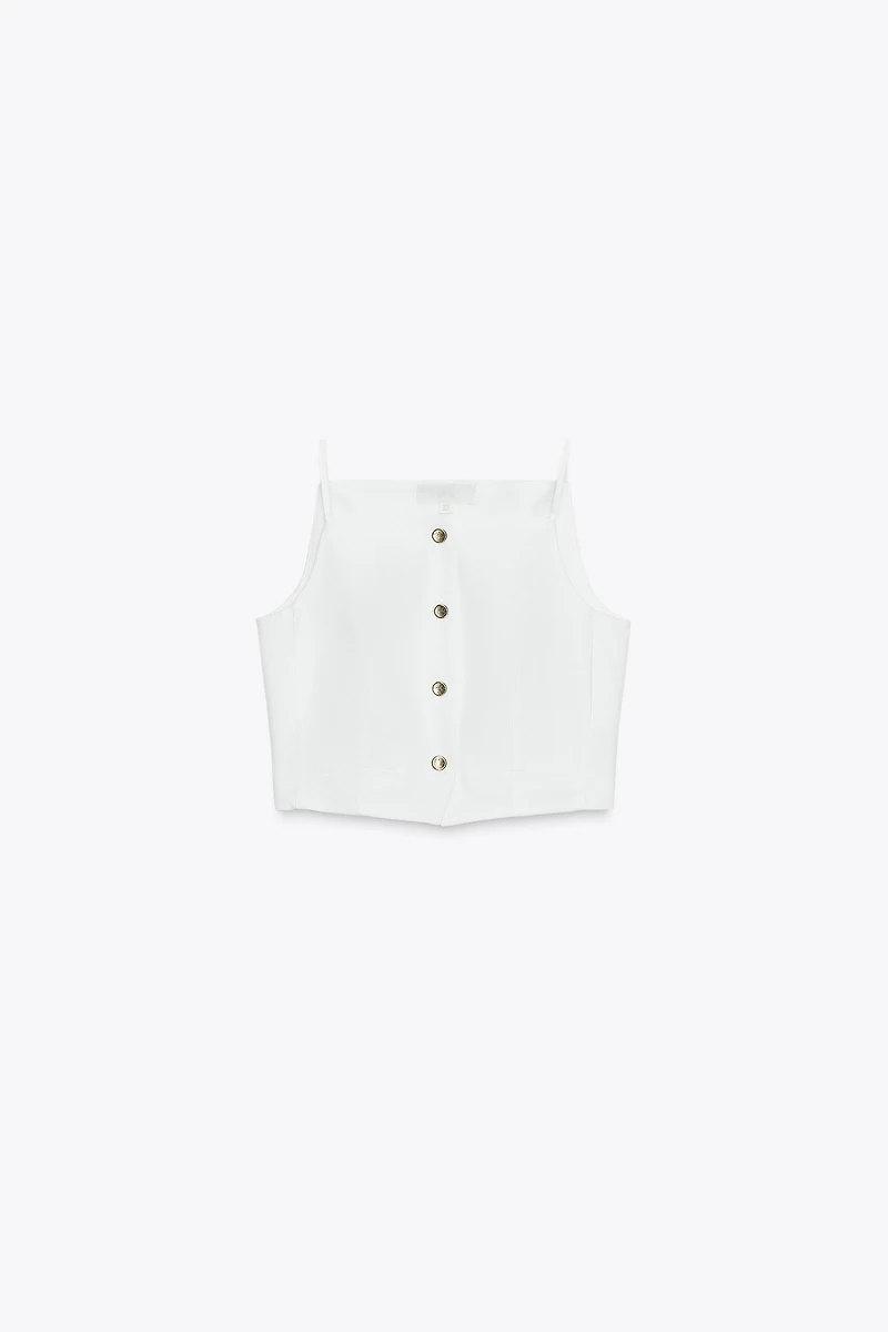 STRAPPY CROP VEST