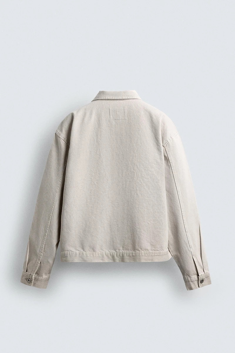 RELAXED FIT DENIM JACKET