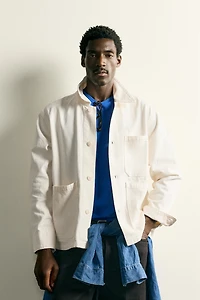 RELAXED FIT POCKET JACKET