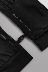 WOOL BLEND RUNNING GLOVES