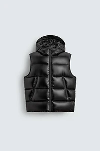 100% FEATHER PUFFER VEST