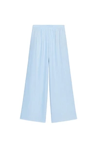 PANTALON LARGE AVEC LIN
