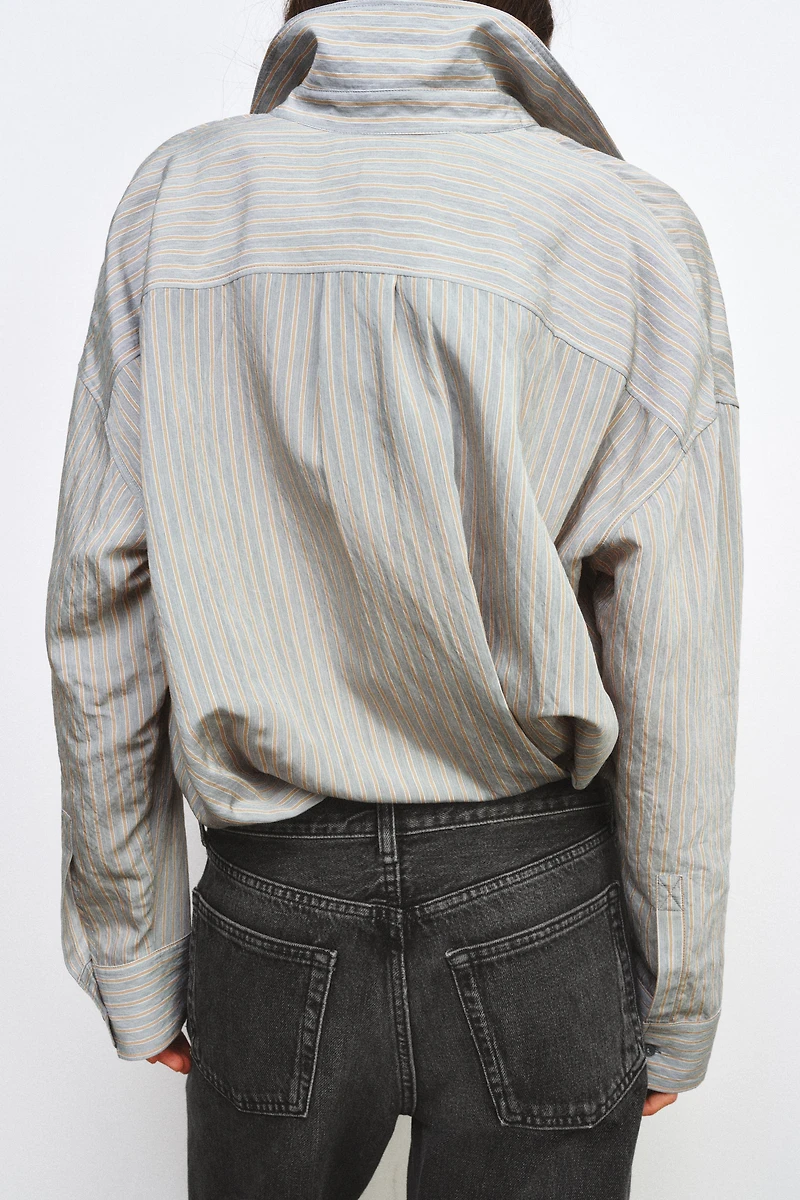CHEMISE FLUIDE À RAYURES ZW COLLECTION
