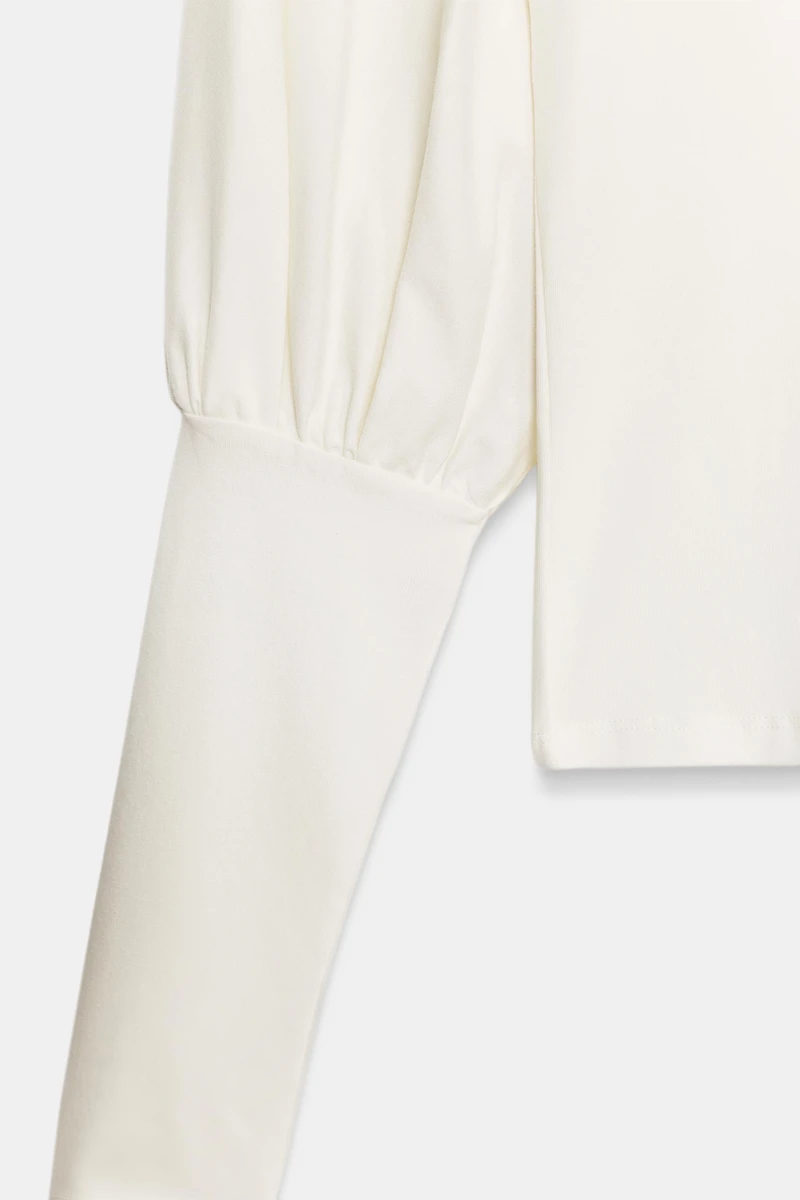 PUFF SLEEVE T-SHIRT