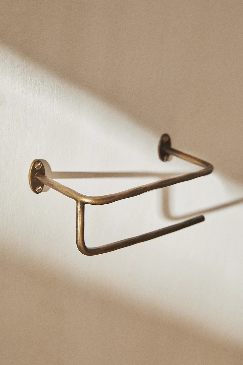 GOLDEN TOILET PAPER HOLDER