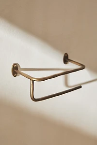 GOLDEN TOILET PAPER HOLDER