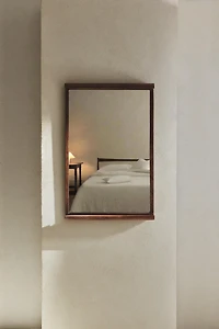CURVED BORDER WALL MIRROR