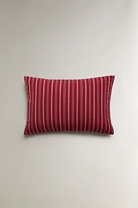 STRIPED THROW PILLOW COVER