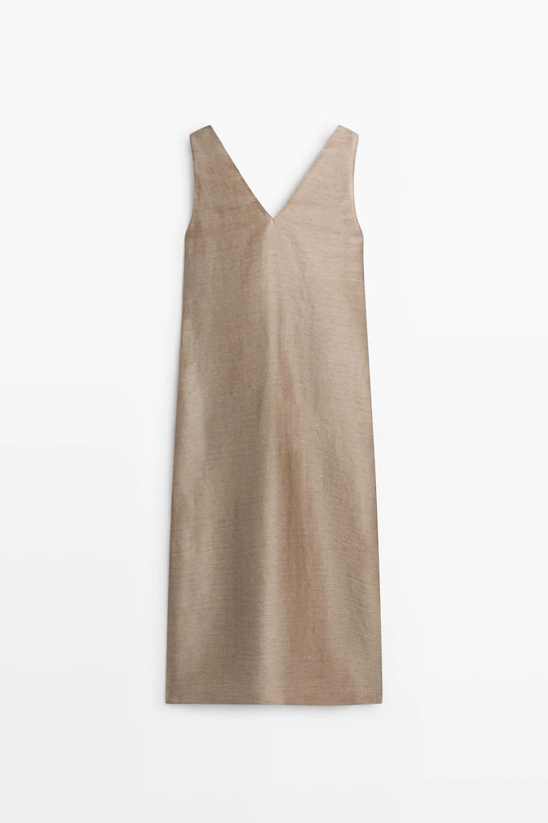 Wide strap midi dress - STUDIO