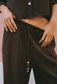 FLOWY STRAIGHT LEG PANTS