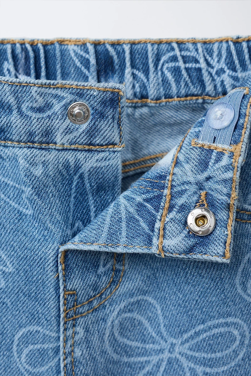 JEAN STRAIGHT LACETS