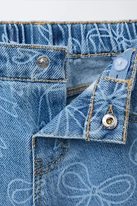 JEAN STRAIGHT LACETS