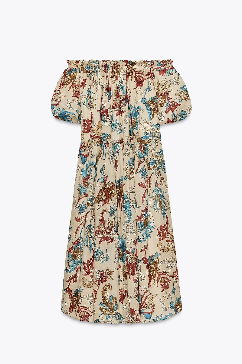 ZW COLLECTION RAMIE PRINT DRESS