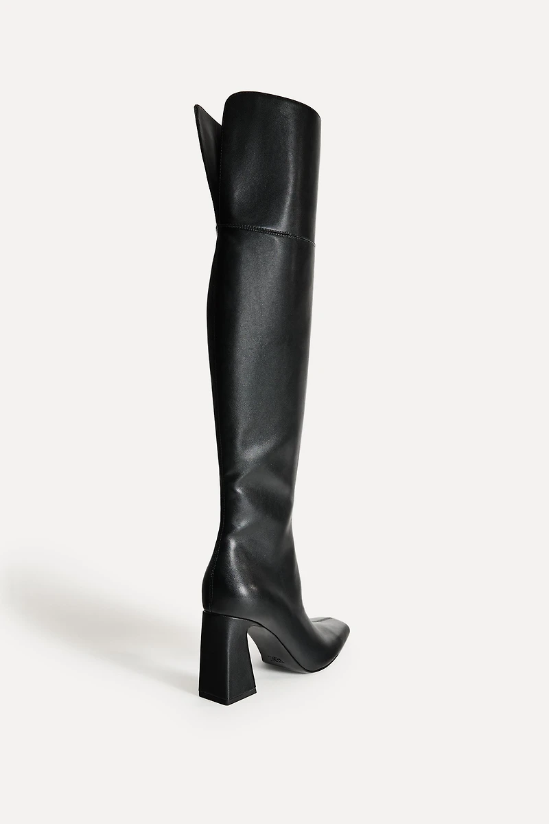LEATHER HEELED XL BOOTS 50TH ANNIVERSARY
