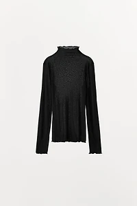 PLAIN T-SHIRT WITH LYOCELL