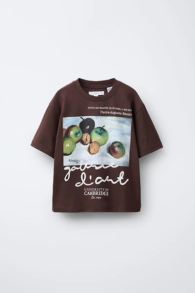 T-SHIRT À IMPRIMÉ CARRÉ