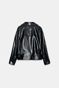 ZW COLLECTION FAUX LEATHER JACKET