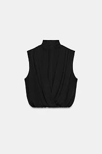 DRAPED BALLOON TOP