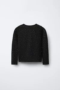 SEAMLESS RHINESTONE T-SHIRT