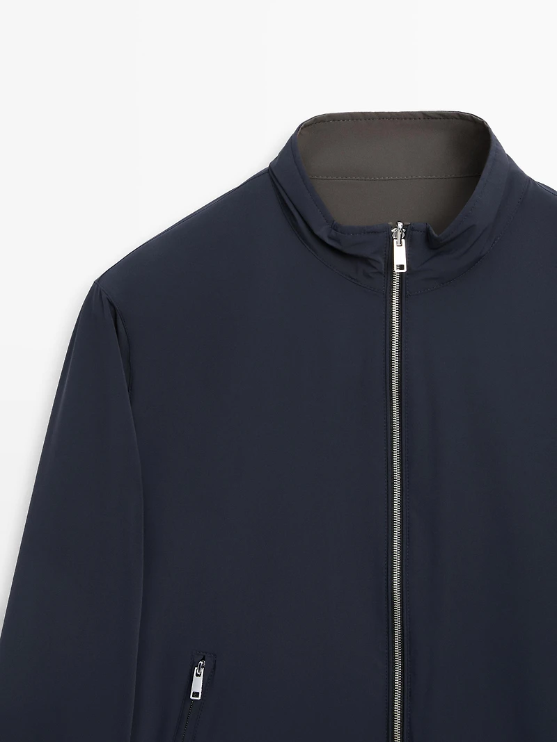 Short reversible jacket