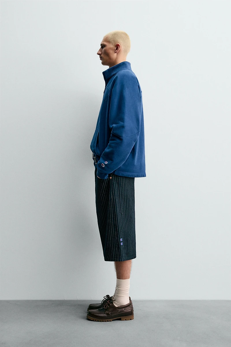 CHAMPION ® X ZARA QUARTER-ZIP SWEATSHIRT