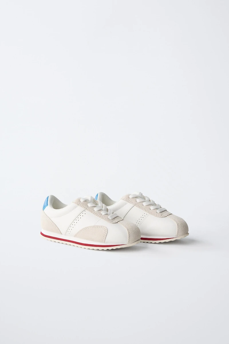 PIECED SNEAKERS
