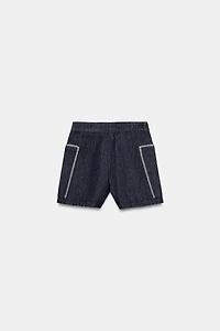 Z1975 EMBROIDERED SHORTS